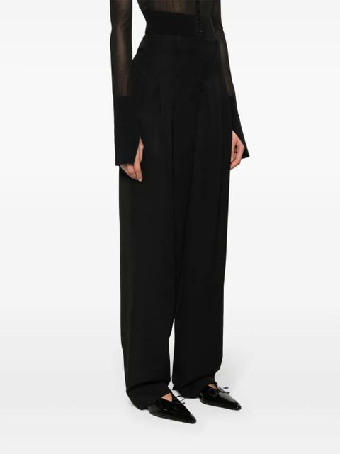 Jacquemus Le Pantalon Titolo wool trousers - Black