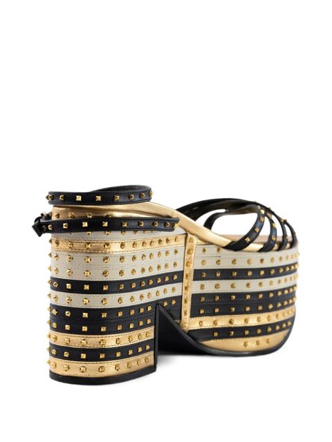 Valentino Garavani studded sandals - Black