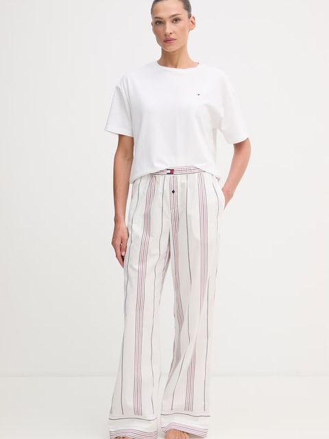 Tommy Hilfiger spodnie piżamowe damskie bawełniane - zdjęcie produktu nr 1