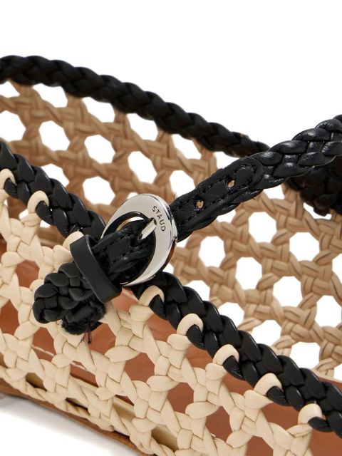 STAUD Nell crochet ballet flats - Neutrals