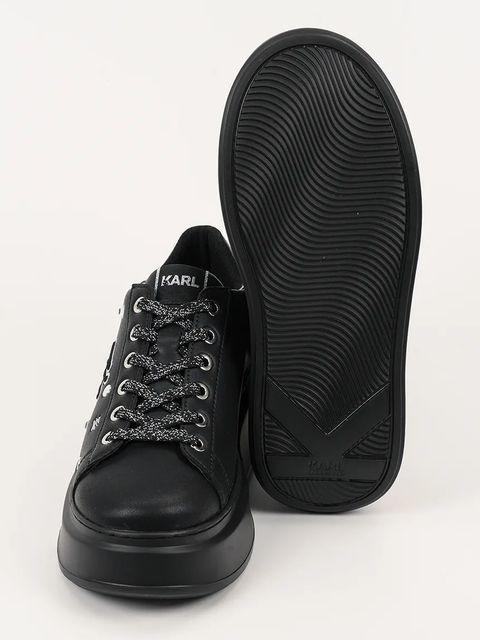 Karl Lagerfeld sneakersy skórzane ANAKAPRI kolor czarny KL63528 - zdjęcie produktu nr 2