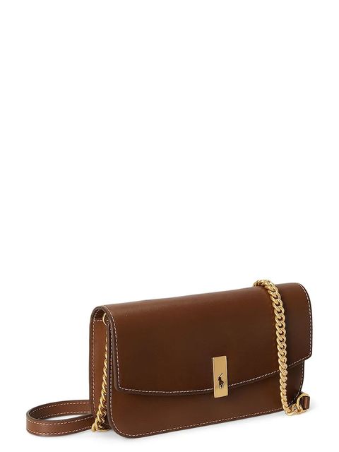 Polo Ralph Lauren portfel skórzany damski kolor brązowy 427P04993 - zdjęcie produktu nr 2