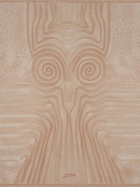 Jean Paul Gaultier spiral print pareo - Neutrals - zdjęcie produktu nr 2