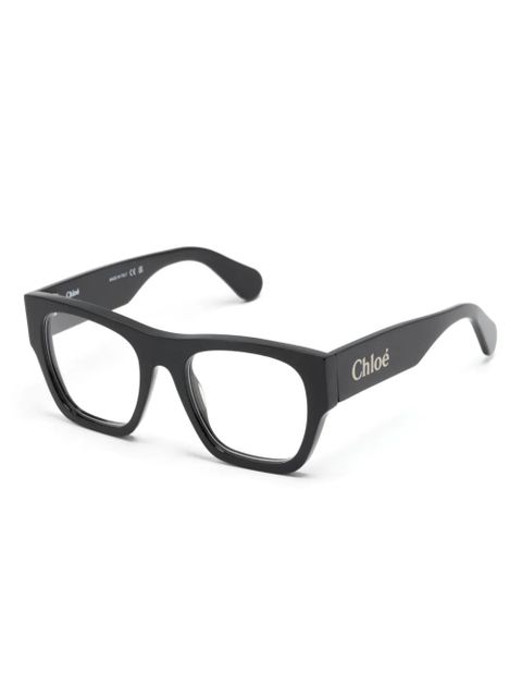 Chloé Eyewear square-frame glasses - Black - zdjęcie produktu nr 2
