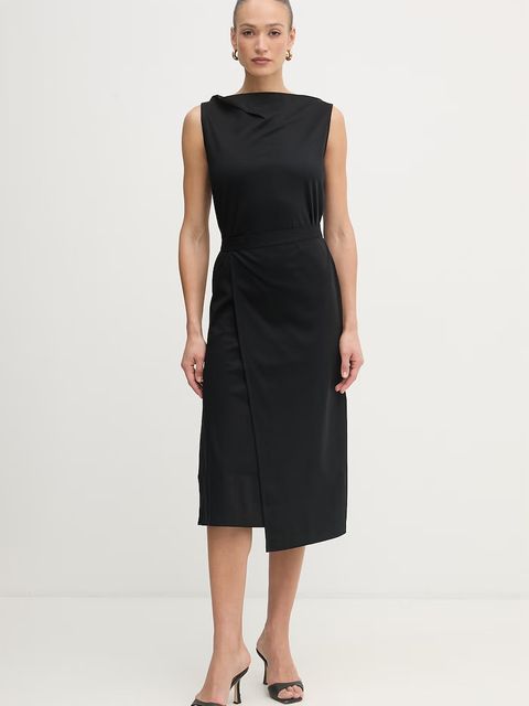 BOSS sukienka bawełniana Emiaky - zdjęcie produktu nr 1