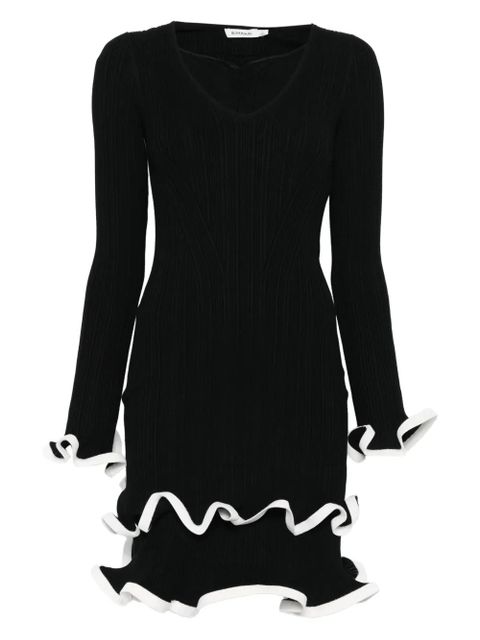 Simkhai Avalon ruffled mini dress - Black - zdjęcie produktu nr 1