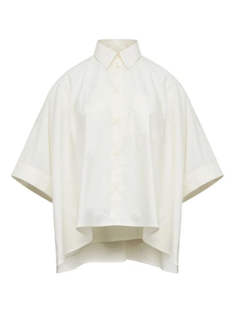 MM6 Maison Margiela pocket short-sleeve shirt - Neutrals - zdjęcie produktu nr 1