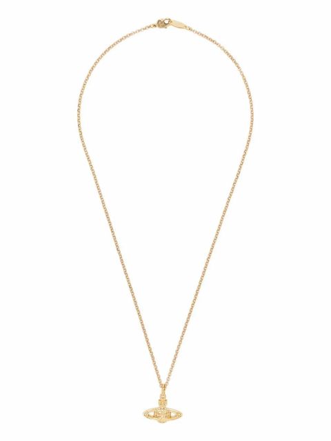 Vivienne Westwood logo pendant necklace - Gold