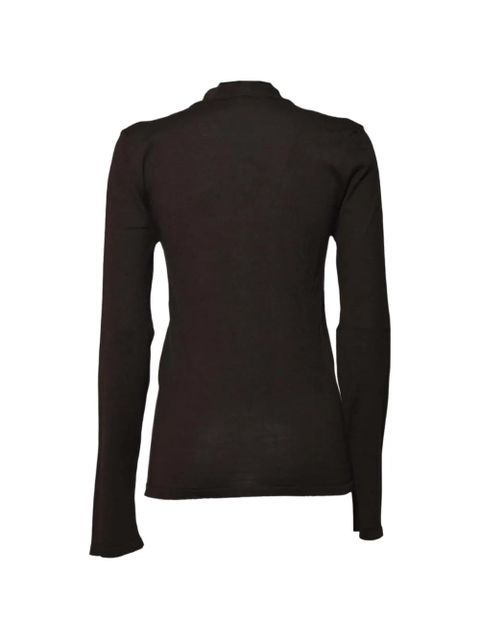 SOLOTRE bow blouse - Brown - zdjęcie produktu nr 2