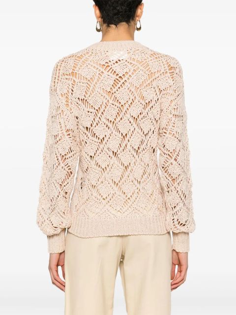 MARANT ÉTOILE Joey openwork jumper - Neutrals - zdjęcie produktu nr 2
