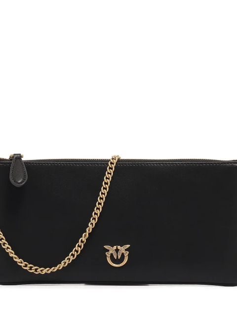 PINKO chain-strap shoulder bag - Black