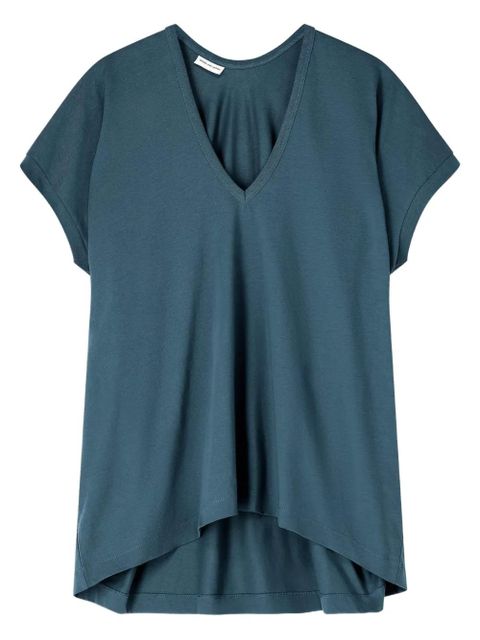 DRIES VAN NOTEN V-neck T-shirt - Blue - zdjęcie produktu nr 1