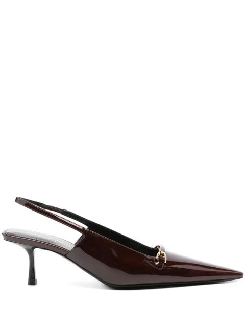 Saint Laurent 55mm Carine slingback pumps - Red - zdjęcie produktu nr 1