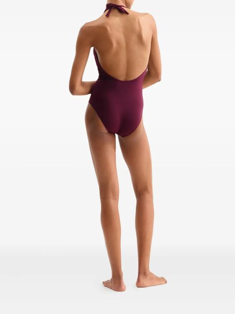 ERES Couture halterneck swimsuit - Purple