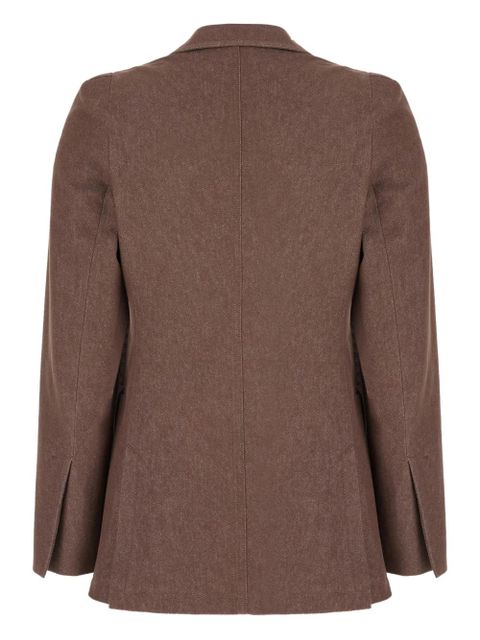 Max Mara cotton blazer - Brown - zdjęcie produktu nr 2