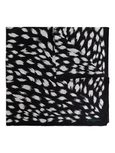 Givenchy patterned scarf - Black - zdjęcie produktu nr 1