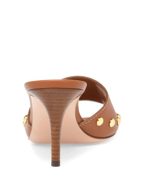 Gianvito Rossi studded sandals - Brown