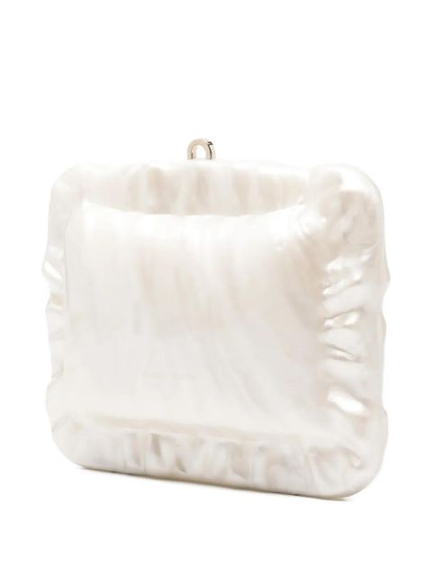 Simone Rocha embellished clutch bag - White