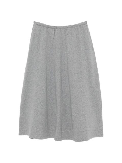 Alexander Wang cotton terry midi skirt - Grey - zdjęcie produktu nr 1