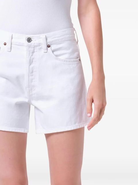 AGOLDE belt-loops shorts - Neutrals