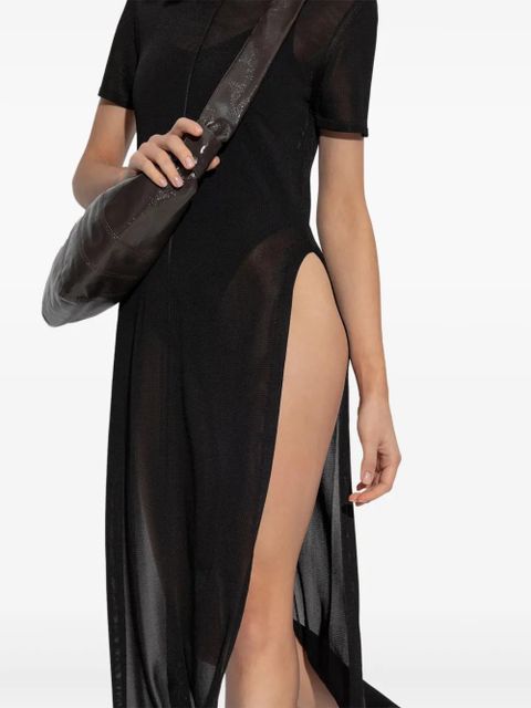 LEMAIRE side-slits maxi dress - Black