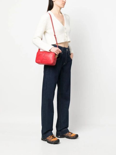 Golden Goose Mini Star leather crossbody bag - Red - zdjęcie produktu nr 2