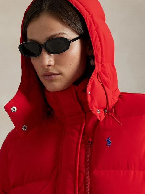 Polo Ralph Lauren kurtka puchowa kolor czerwony zimowa 211971190