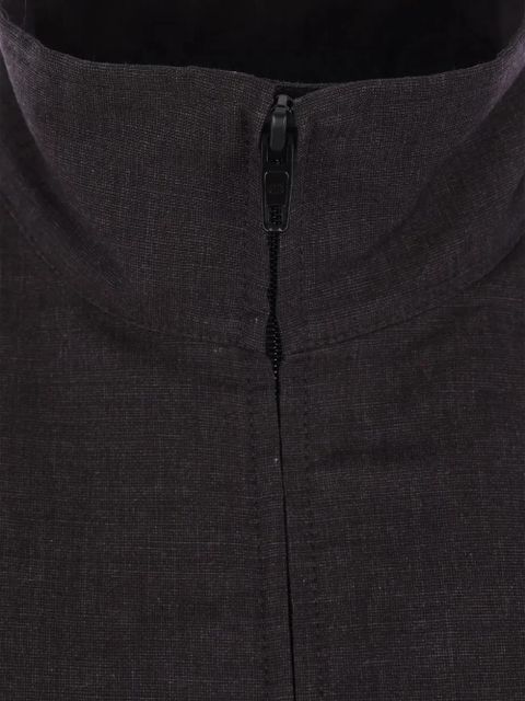 Balenciaga high-collar padded-shoulder jacket - Black - zdjęcie produktu nr 2