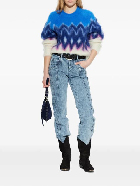 MARANT ÉTOILE Ambre sweater - Blue - zdjęcie produktu nr 2