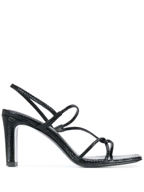 SANDRO 80mm strappy sandals - Black - zdjęcie produktu nr 1