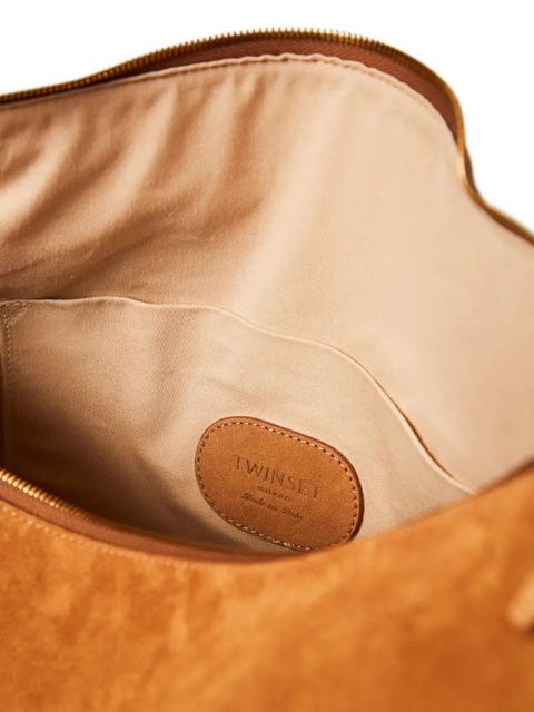 TWINSET Liliane ring detail shoulder bag - Brown