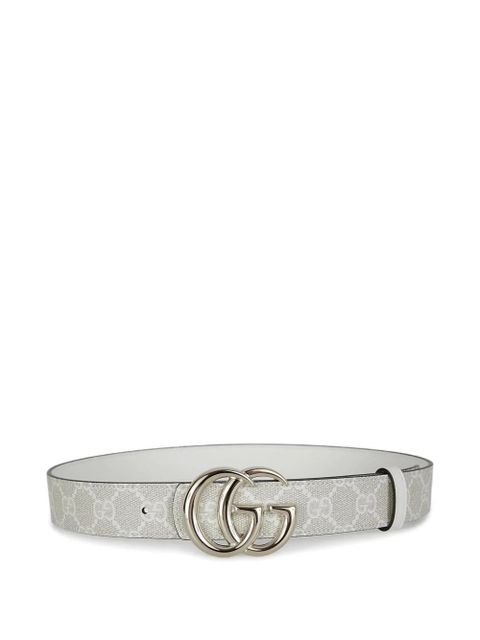 Gucci GG Marmont reversible belt - White - zdjęcie produktu nr 1