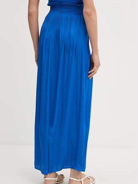 Morgan spódnica JWENDY.N kolor niebieski maxi rozkloszowana JWENDY.N - zdjęcie produktu nr 2