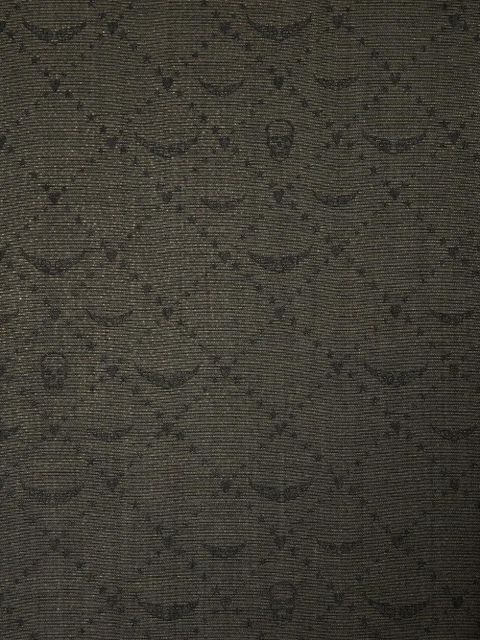 Zadig&Voltaire Glenn monogram scarf - Grey