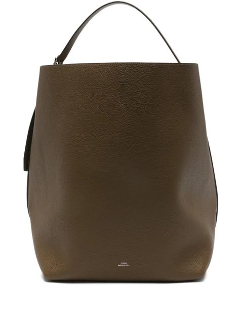 TOTEME buckle-strap shoulder bag - Green - zdjęcie produktu nr 1