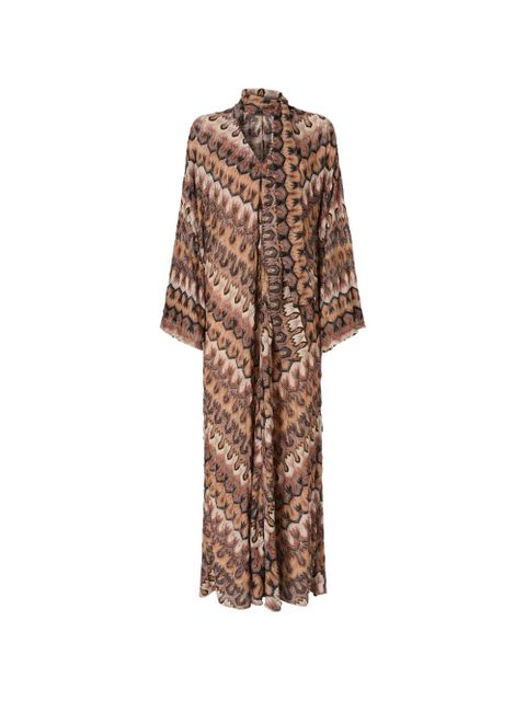 Missoni long sleeved dress - Brown - zdjęcie produktu nr 1