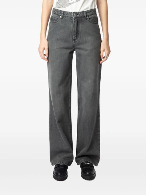 Zadig&Voltaire Elio straight-leg jeans - Grey - zdjęcie produktu nr 2