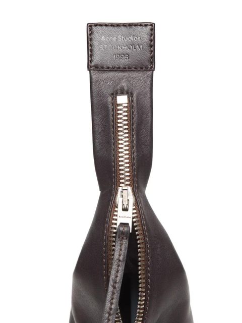 Acne Studios asymmetric ankle boots - Brown