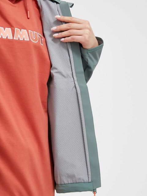 Mammut kurtka outdoorowa Ultimate Comfort SO kolor zielony