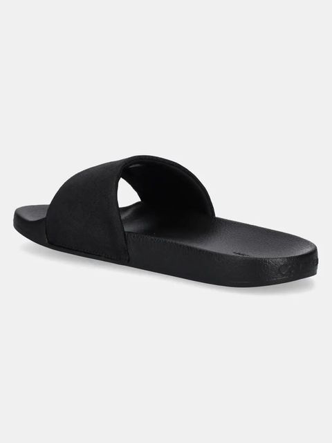 Calvin Klein klapki POOL SLIDE - JACQ damskie kolor czarny HW0HW02420