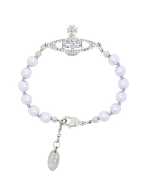 Vivienne Westwood Mini Bas Relief bracelet - Silver - zdjęcie produktu nr 2