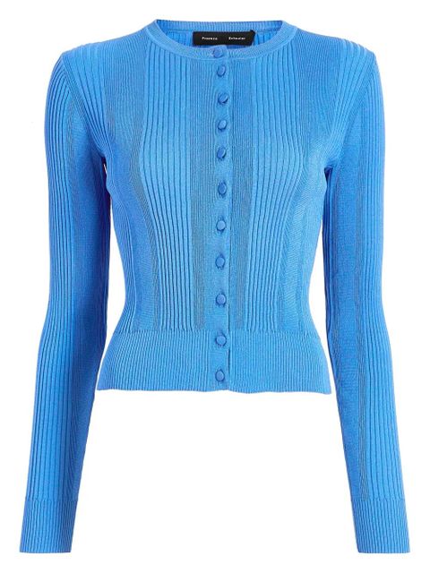 Proenza Schouler Currin cardigan - Blue - zdjęcie produktu nr 1