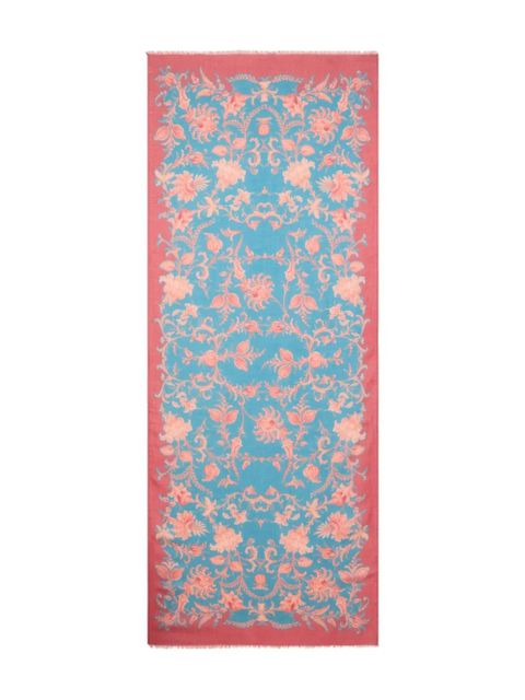 ETRO floral scarf - Blue - zdjęcie produktu nr 1