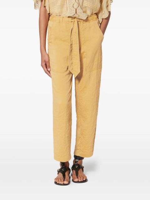 MARANT ÉTOILE Bilna trousers - Yellow