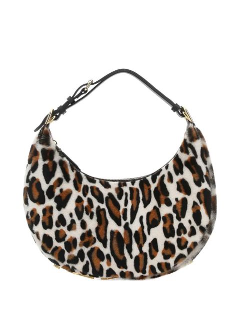 FENDI small Fendigraphy leopard-print shoulder bag - White - zdjęcie produktu nr 1