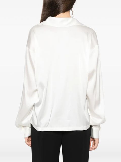 TOM FORD satin blouse - White - zdjęcie produktu nr 2