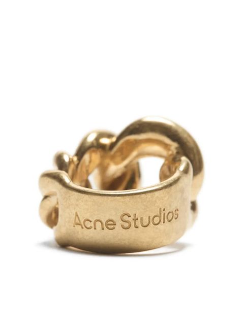 Acne Studios chain-link ring - Gold