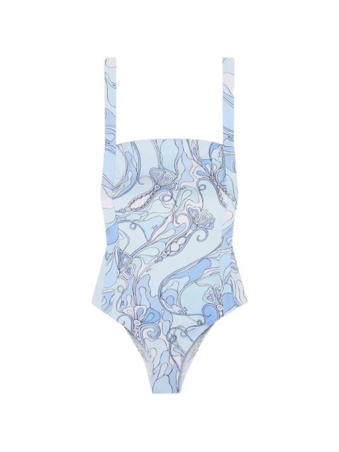 PUCCI Orchidee-print swimsuit - Blue - zdjęcie produktu nr 1