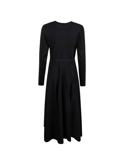 Tory Burch buckle long-sleeve midi dress - Black - zdjęcie produktu nr 2
