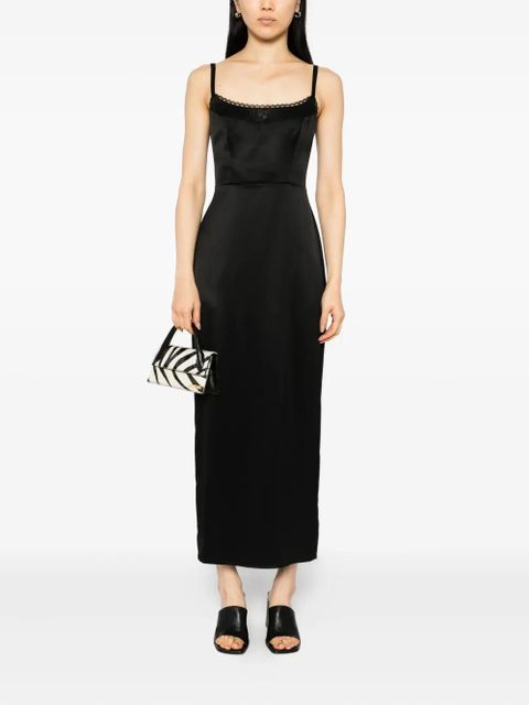 Reformation Lucy stain dress - Black - zdjęcie produktu nr 2